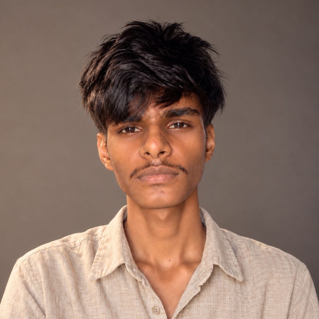 Portrait photo of Plert Ankush facing the camera